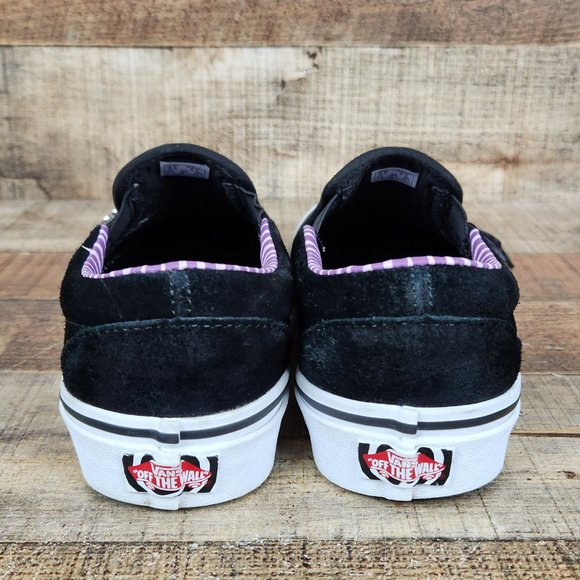 Vans x Disney Nightmare Before Christmas Women Sz 8 Slip On Haunted Toys Suede - Picture 5 of 9